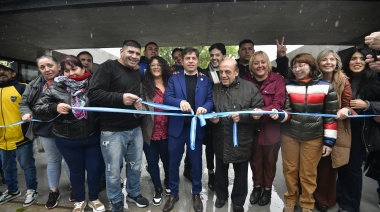 Nuevo centro comunitario en Berazategui: “Para ampliar derechos está el Estado bonaerense”