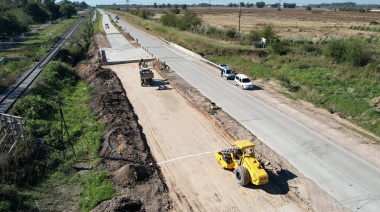 Avanzan a buen ritmo las obras en la Ruta provincial 40