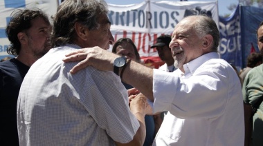 “Necesitamos edificar esta unidad para construir otra Argentina sin hambre”