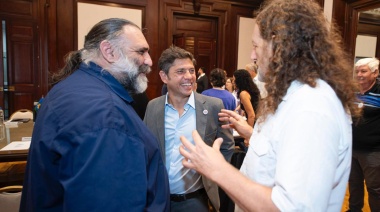 Enfático respaldo de las CTAs a la estrategia de Kicillof para enfrentar a Milei