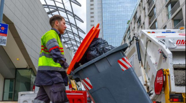 Sin contenedores, en Puerto Madero testean la recolección puerta a puerta