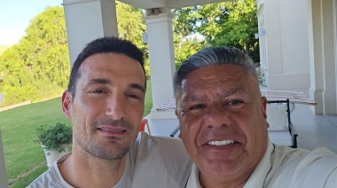 ¿Sigue? Scaloni y Chiqui Tapia tuvieron su esperada reunión