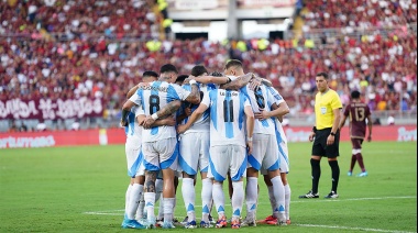 La Selección Argentina empató en su visita a Venezuela