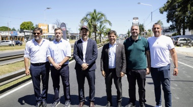“Estado presente”: Kicillof inauguró un tramo de la Ruta provincial 58