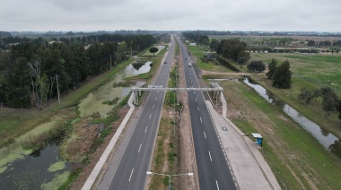 Finalizó la duplicación de calzada de la Ruta provincial 58