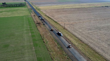 Avanza repavimentación de ruta estratégica del norte bonaerense