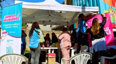 Gran jornada de vacunación contra el sarampión en municipios del GBA