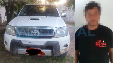 Quiso escapar, despistó la camioneta e intentó coimear a la Policía: Terminó preso