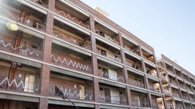 Avanza la obra de viviendas en el Barrio San Petersburgo de La Matanza
