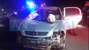 Evadió un control policial en la Ruta 7 y chocó de frente: Murieron los cuatro ocupantes del auto