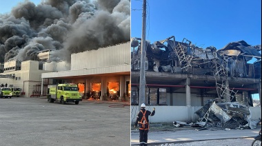 Por qué se produjo el voraz incendio en un reconocido frigorífico de La Plata