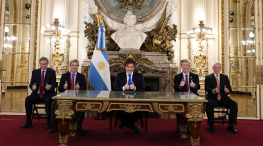 Enfático respaldo del Gabinete: “Súper mega giga discurso”