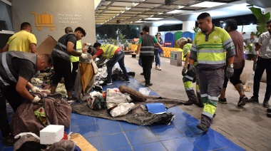 Desalojaron a personas en situación de calle que dormían en el Aeroparque