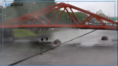 Severos anegamientos y alerta naranja en el AMBA