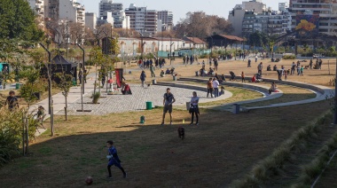 Quedó inaugurada la última etapa del Parque Ferroviario de Colegiales