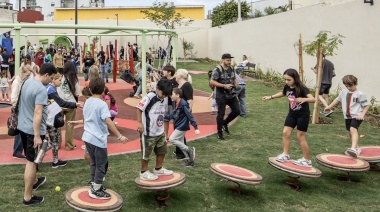 Villa Santa Rita dejó de ser el único barrio porteño sin plaza