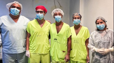Realizaron compleja cirugía maxilofacial en el hospital público de Mercedes