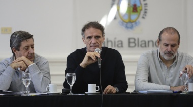 Se conformó el Consejo Asesor para la reconfiguración hidráulica de Bahía Blanca