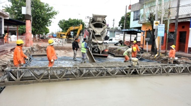 Comenzaron las obras de puesta en valor de importante arteria lomense