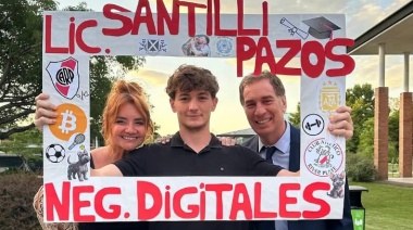 El hijo de Santilli cayó en la criptoestafa, pero igual su padre defendió a Milei: “A veces te va mal”