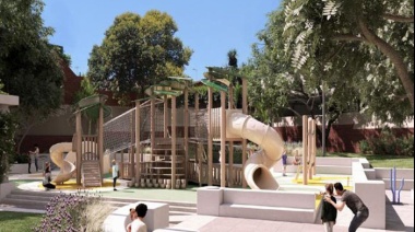 Revalorizan espacios verdes porteños con cinco obras en ejecución en parques y plazas