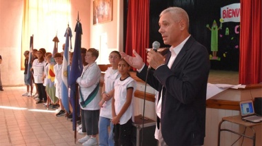 Ciclo Lectivo 2025: Cagliardi anunció obras en el 85 % de las escuelas de Berisso