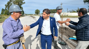 Kicillof retoma su agenda con visitas a Pila, Mar Chiquita y el Partido de La Costa