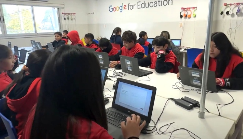 La única escuela pública argentina certificada por Google está en Vicente López