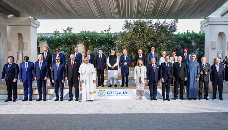 En el G7, Milei mantuvo encuentros con los líderes mundiales y con el Papa