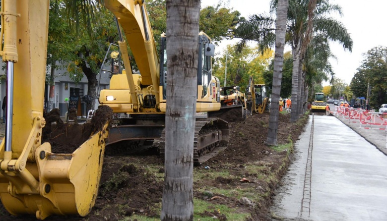 Arrancó un importante plan de obras para Los Hornos