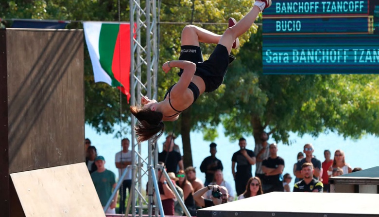 La joven lobense que brilla en el parkour y se ilusiona con los World Games