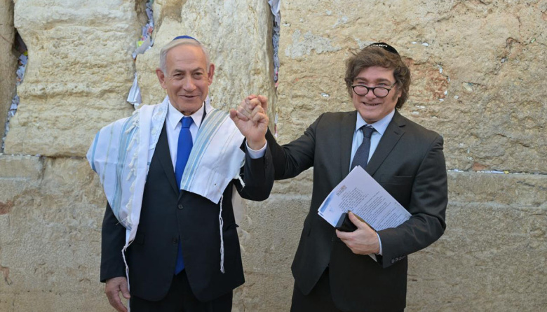 Tomado de la mano de Netanyahu, Milei cerró su nueva visita a Israel