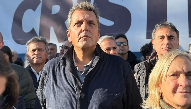 Massa también marchó por Cristina y reiteró el llamado a la “unidad”