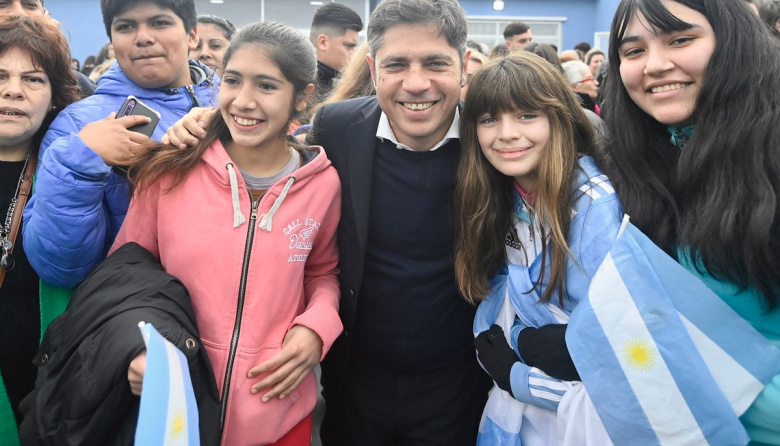 En el Día de la Patria, Kicillof contrastó tajantemente los modelos en pugna