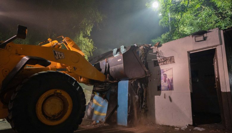 Recuperaron sector del espacio público que había sido ocupado ilegalmente en Parque Saavedra
