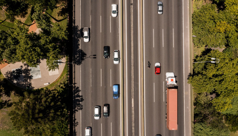 Nuevo pórtico de peaje inteligente en la Autopista Perito Moreno