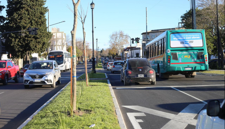 La Plata: Se extiende la onda verde en diagonal 74 entre 122 y 1