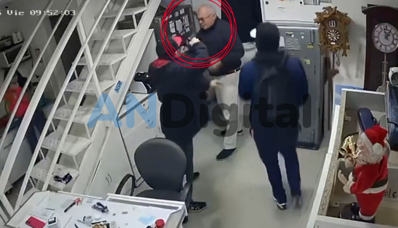 Violentísimo golpe comando a una joyería en Laferrere