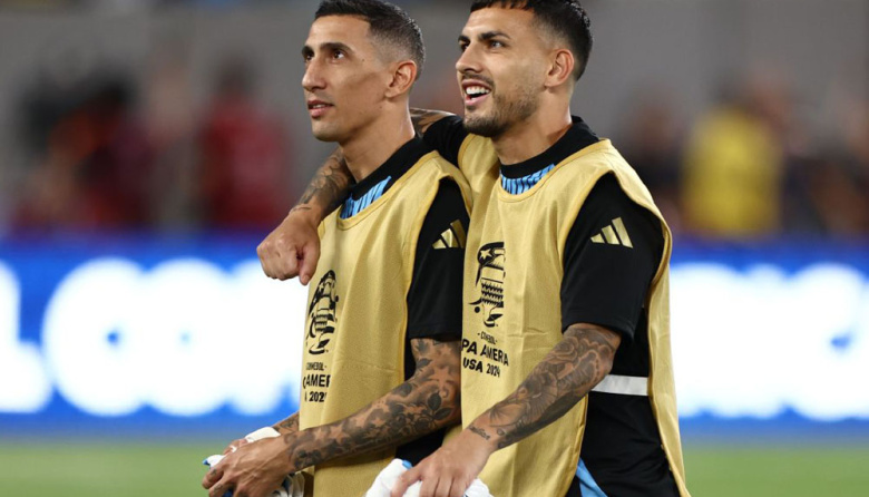 Di María-Paredes: campeones, amigos y rivales en un partido descollante