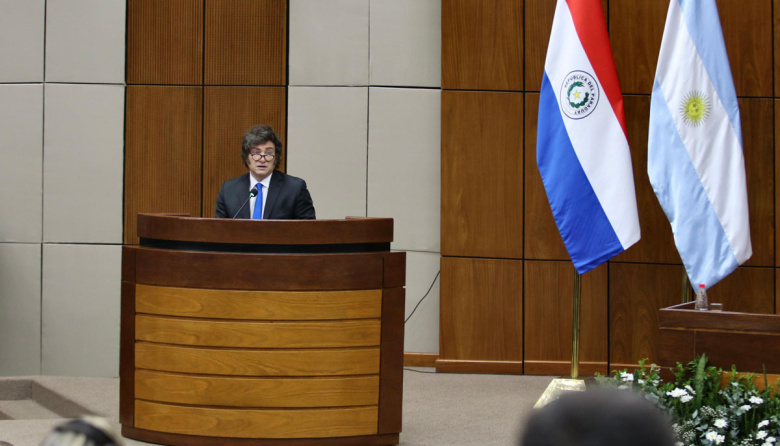 Milei valoró los “lazos inquebrantables” con Paraguay