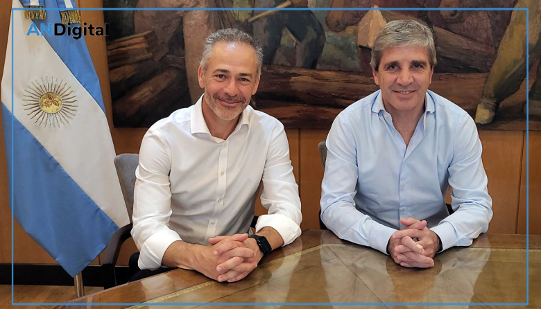 Caputo presentó al nuevo secretario de Finanzas