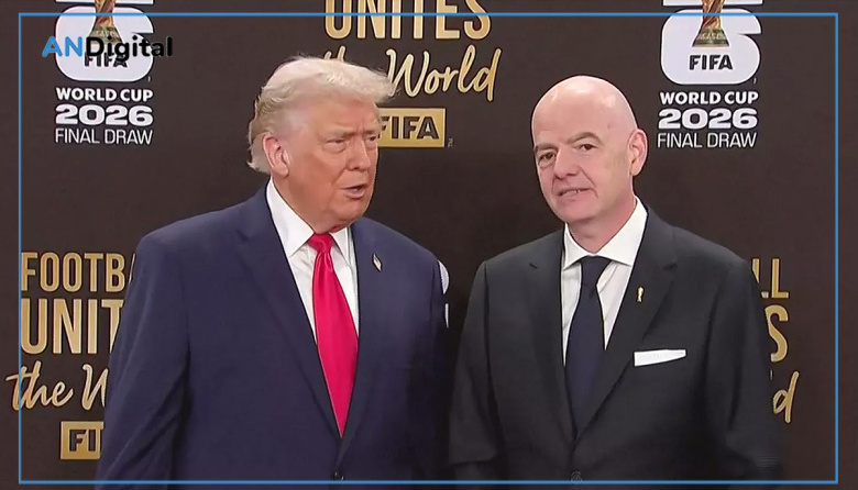 Trump elogió a Milei al hablar de Argentina en el sorteo por el mundial