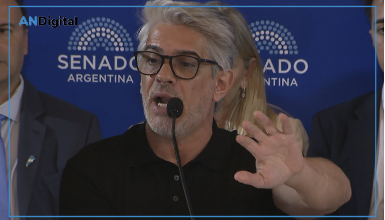 Pablo Echarri cuestionó la reforma laboral en el Senado: “Regresiva y ruinosa”