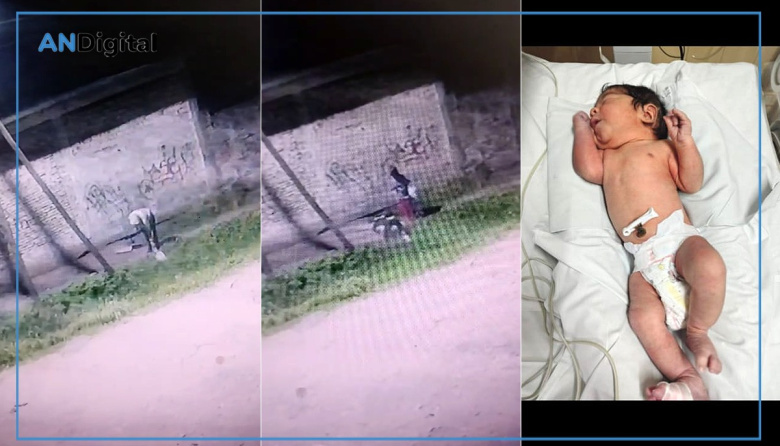 Inhumano: Abandonaron a un bebé recién nacido en un pastizal de Solano