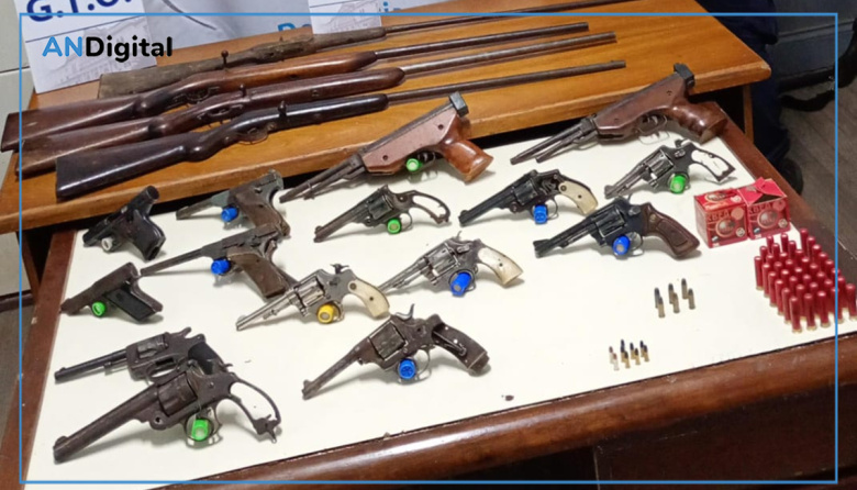 Melchor Romero: se peleó por una quema de pasto, empezó a los tiros y le secuestraron un arsenal