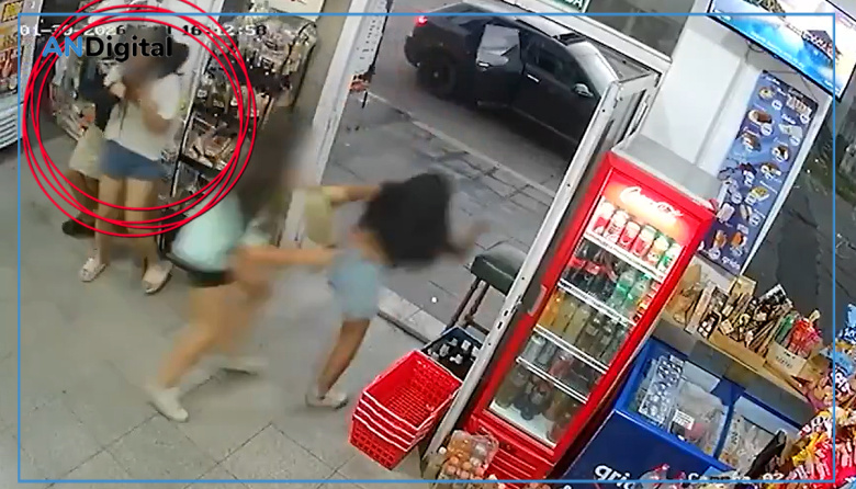 Pánico en Mar del Plata: Ladrones cometen un robo piraña y en el medio toman a una menor del cuello