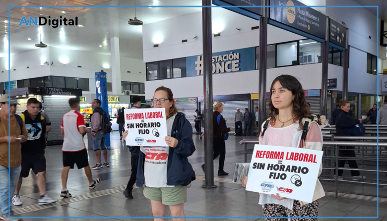 Fuerte campaña de difusión de las CTA en rechazo a la reforma laboral