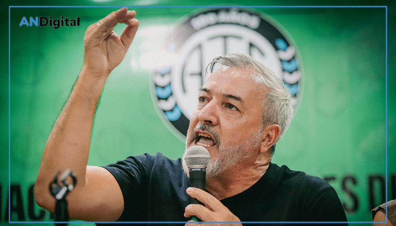 Luego de que Bullrich elogiara la “docilidad” de UPCN, Aguiar llamó a afiliarse a ATE