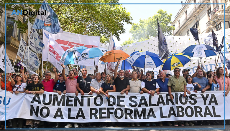 Masiva marcha en rechazo a la reforma laboral: “Los focos de conflicto se van a multiplicar”
