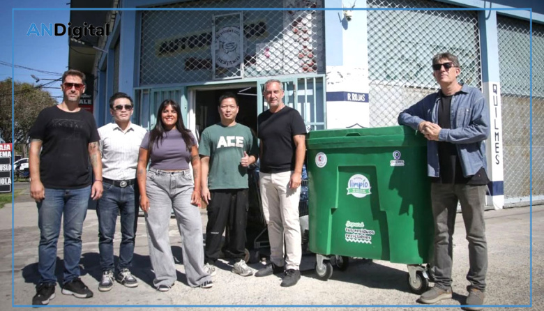 Presentaron recolección diferenciada en supermercados chinos de Quilmes